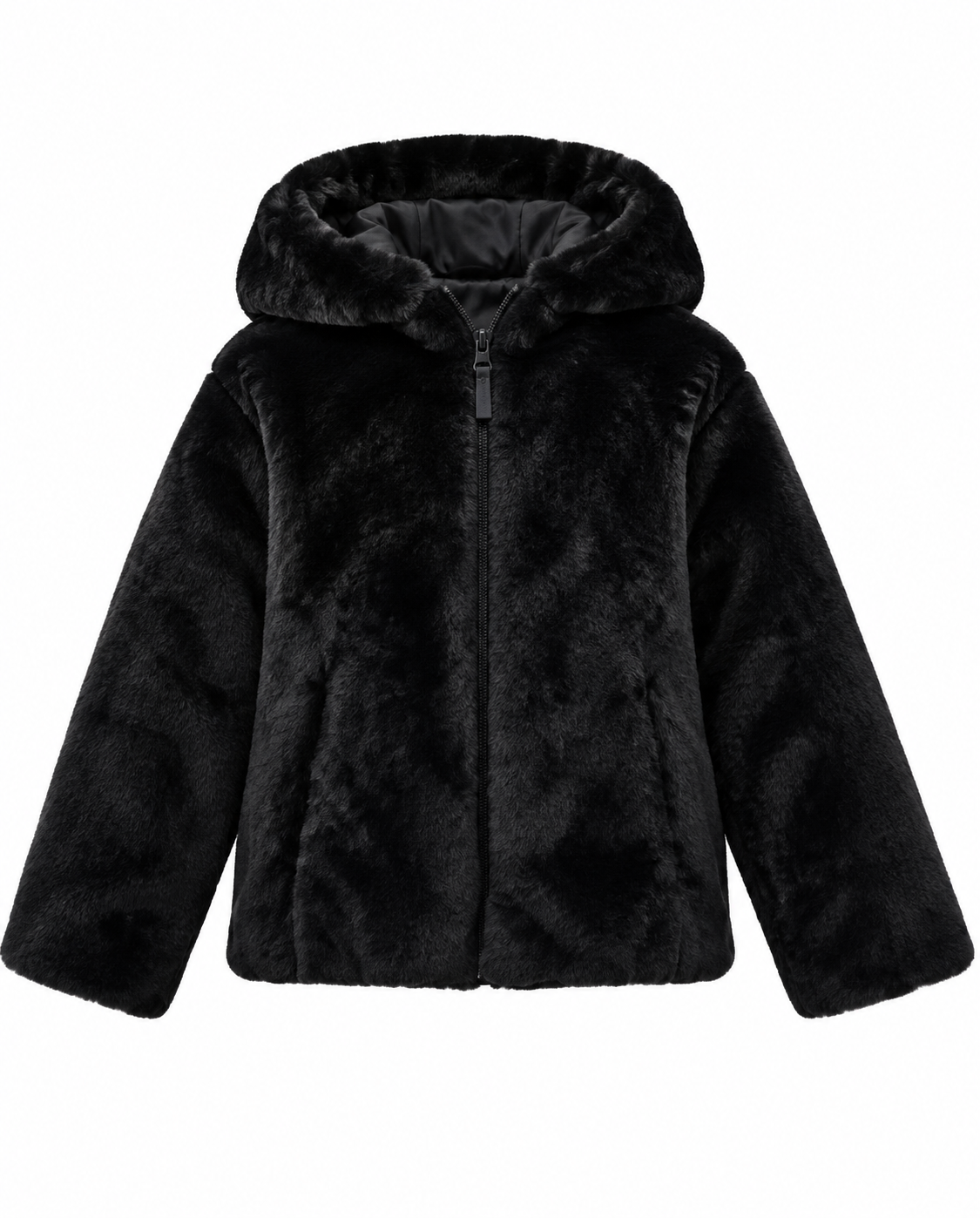 COLMAR REVERSIBLE FUR HOOD JACKET