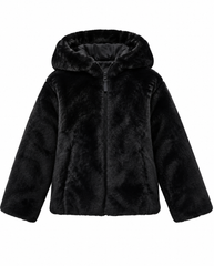 COLMAR REVERSIBLE FUR HOOD JACKET
