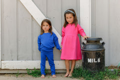BONJOY 2PC EMBOSSED "B" SWEATSHIRT SET