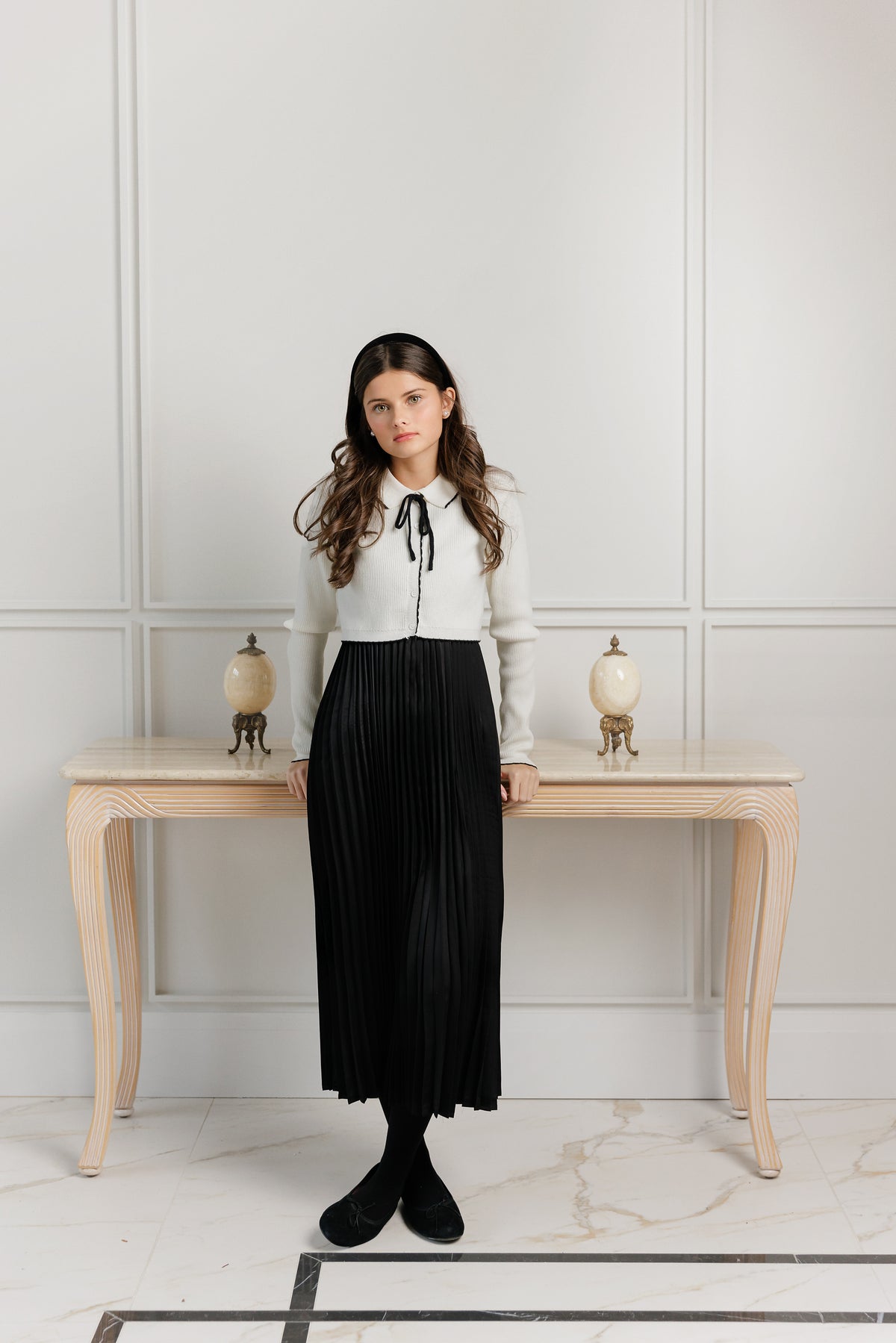 DAINTTI BY VELVETTE LABEL COLORBLOCK CARDIGAN