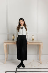 DAINTTI BY VELVETTE LABEL COLORBLOCK CARDIGAN