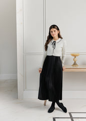 DAINTTI BY VELVETTE LABEL COLORBLOCK CARDIGAN
