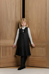 VELVETTE LABEL BOW JUMPER