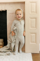 ELYS & CO. 2PC VINE COLLECTION FOOTIE AND BONNET SET