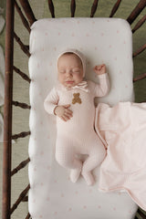 ELYS & CO. GINGHAM TEDDY COLLECTION FOOTIE