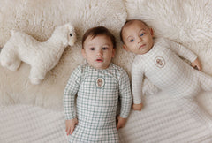 ELYS & CO. PLAID SHEEP FOOTIE