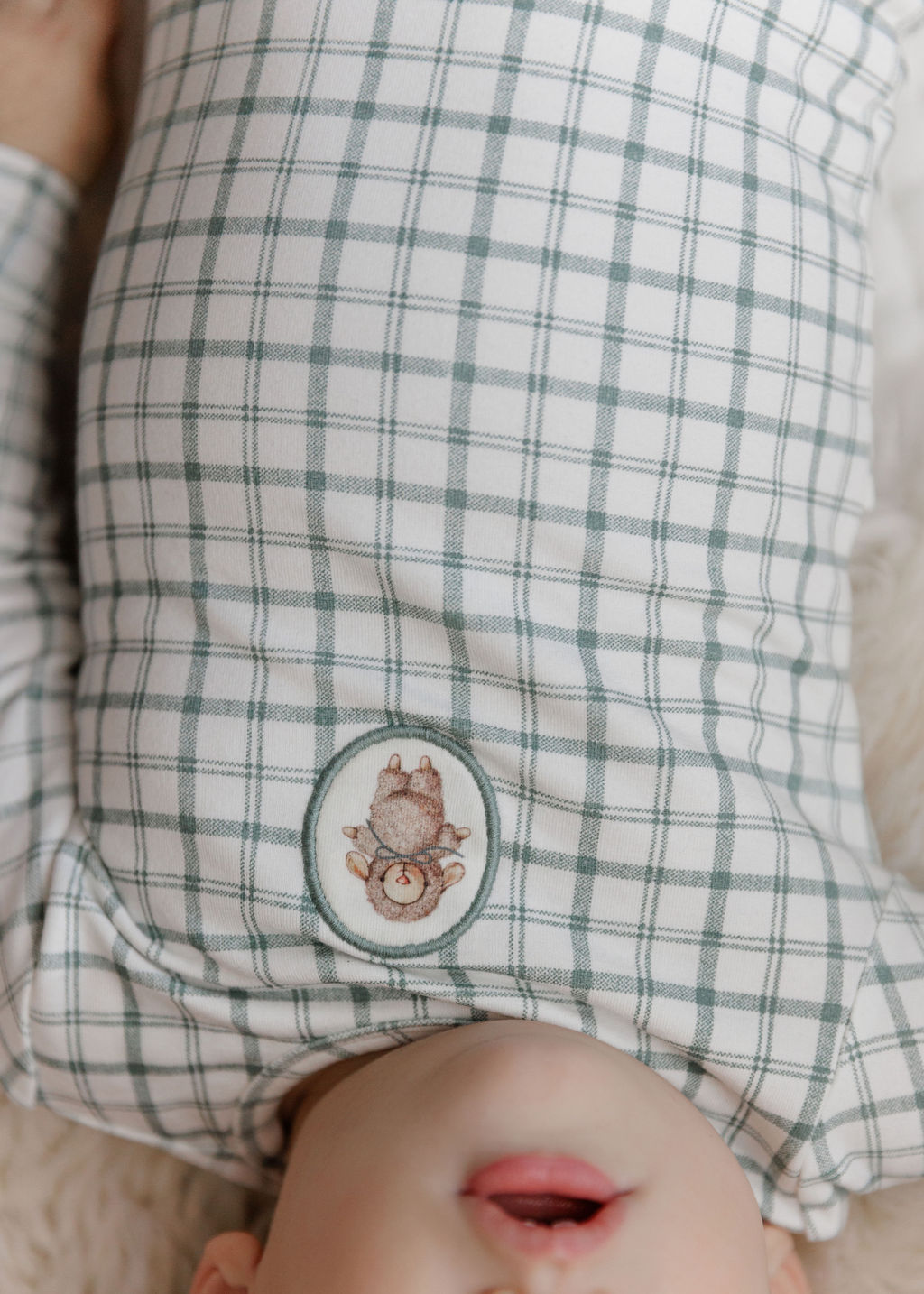 ELYS & CO. PLAID SHEEP FOOTIE