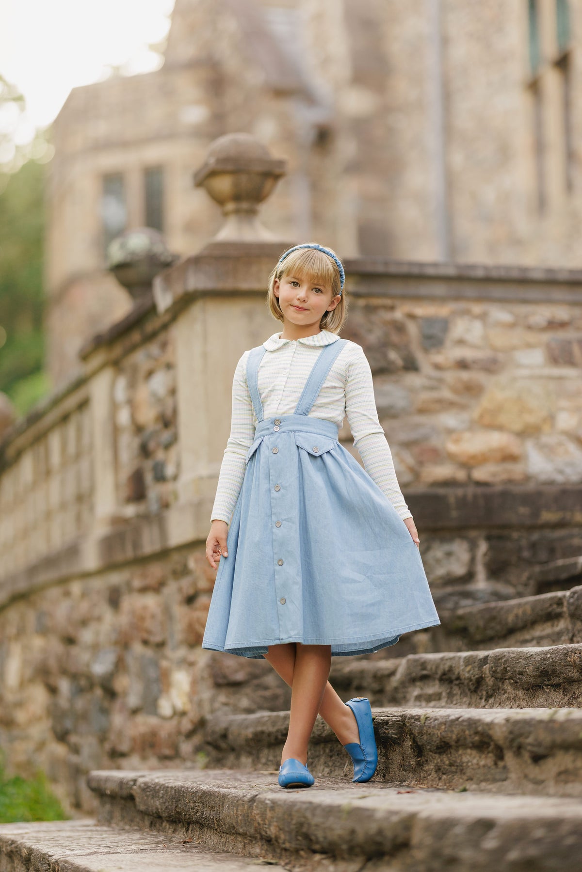 VELVETTE LABEL PETER PAN STRIPED TEE