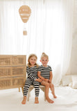 BONJOY 2PC STRIPED PAJAMAS