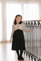 VELVETTE LABEL COLLAR SWEATER