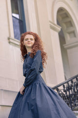 LITTLE TEMPEST STRUCTURED TAFFETA MAXI SKIRT