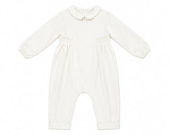 LITTLE TEMPEST SIDE GATHERED TAFFETA ROMPER