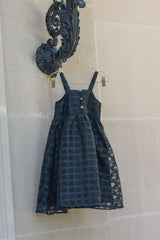 LITTLE TEMPEST ORGANZA GRID JUMPER