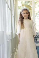 LITTLE TEMPEST LACE PINAFORE GOWN