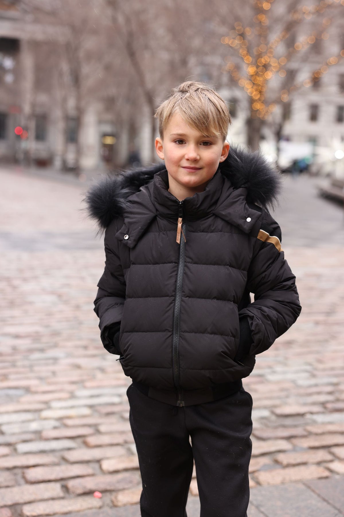 MANTEL SIDE CONTRAST TAPE JACKET