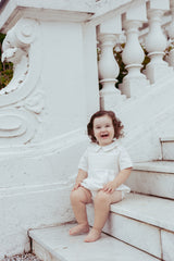 LITTLE HERITAGE SMOCKED BUBBLE