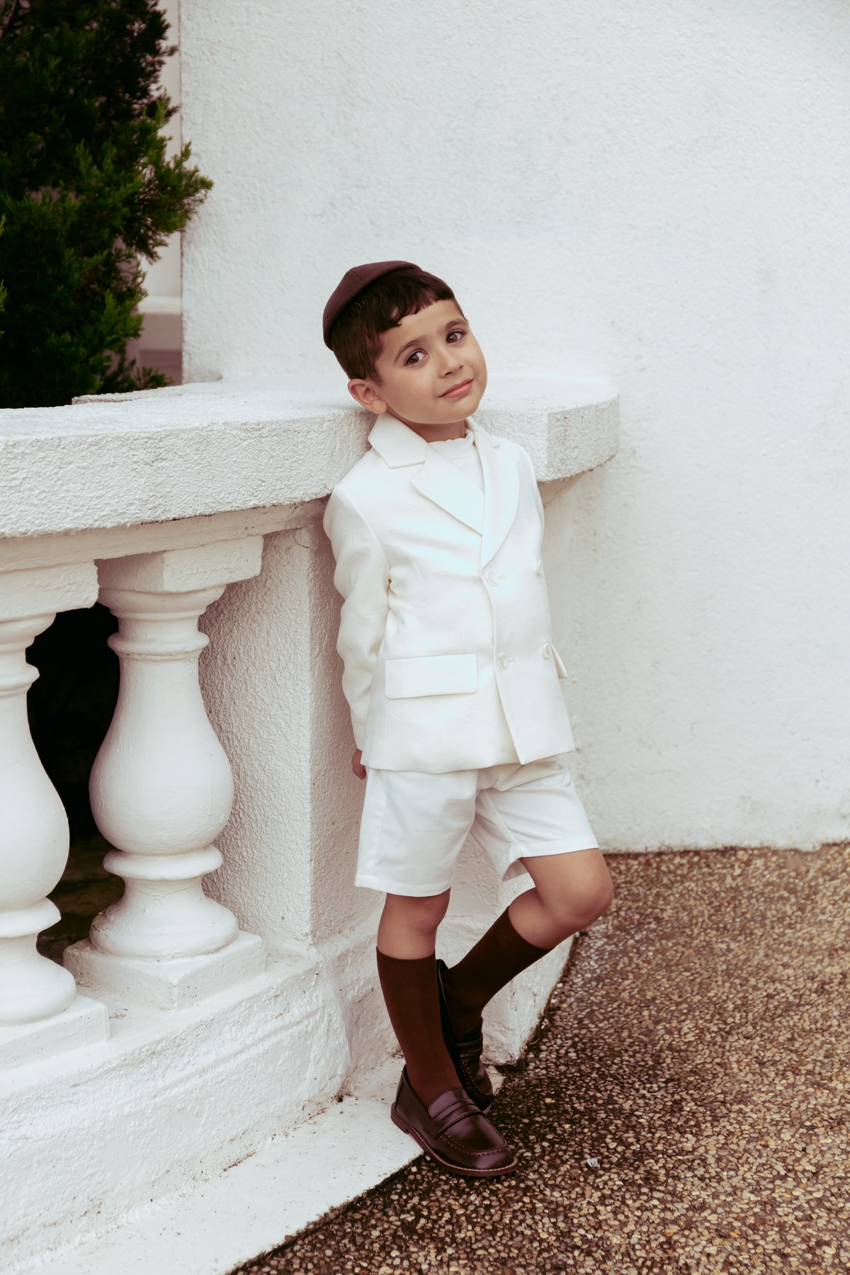 LITTLE HERITAGE 2PC BLAZER WITH SHORTS SET