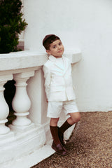 LITTLE HERITAGE 2PC BLAZER WITH SHORTS SET