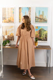 OFILEA MADELINE EYELET  BELTED DRESS