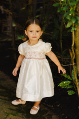 JESURUM CA'BALBI PETERPAN SMOCKED TAFFETA GOWN