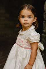 JESURUM CA'BALBI PETERPAN SMOCKED TAFFETA GOWN