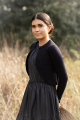 KIERA "FINESSE" WAISTED  FAUX LEATHER DRESS