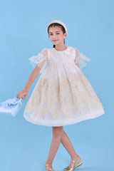MIMISOL EMBROIDERED DRESS