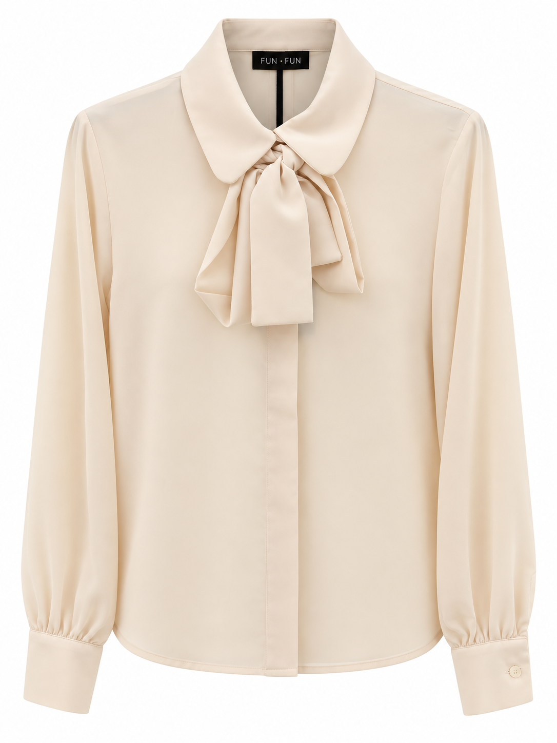 FUN FUN TIE BOW BLOUSE