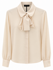 FUN FUN TIE BOW BLOUSE