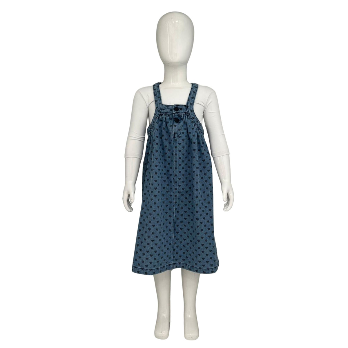 PIUPIUCHICK HEARTS PRINT DRESS