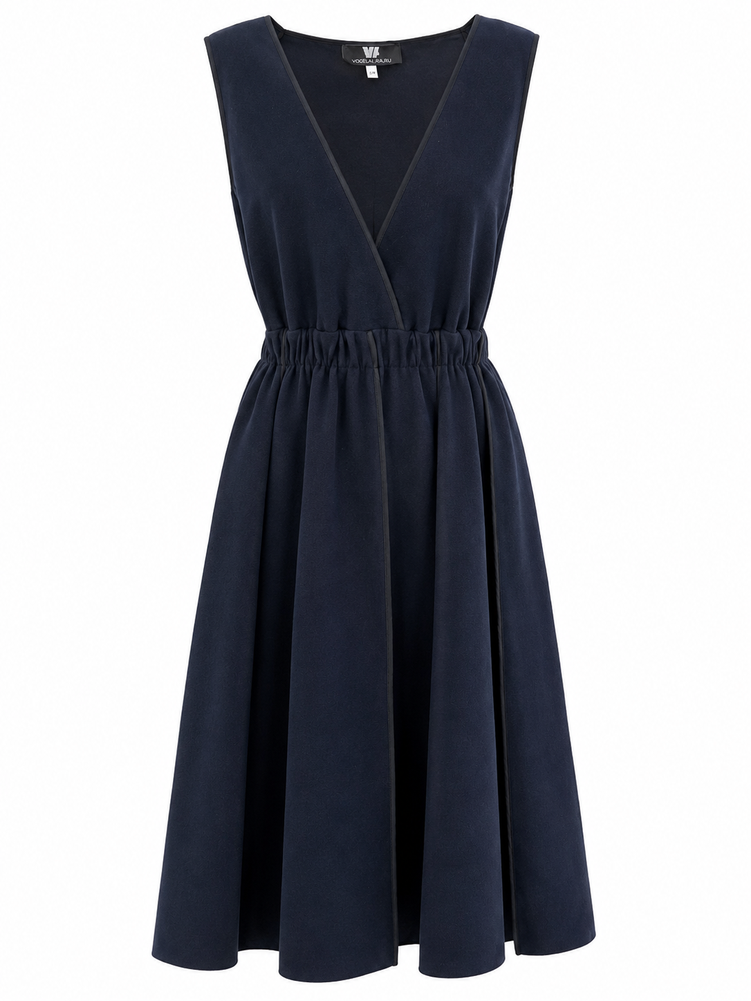 VENERA ARAPU PIPING TRIM WOOL JUMPER