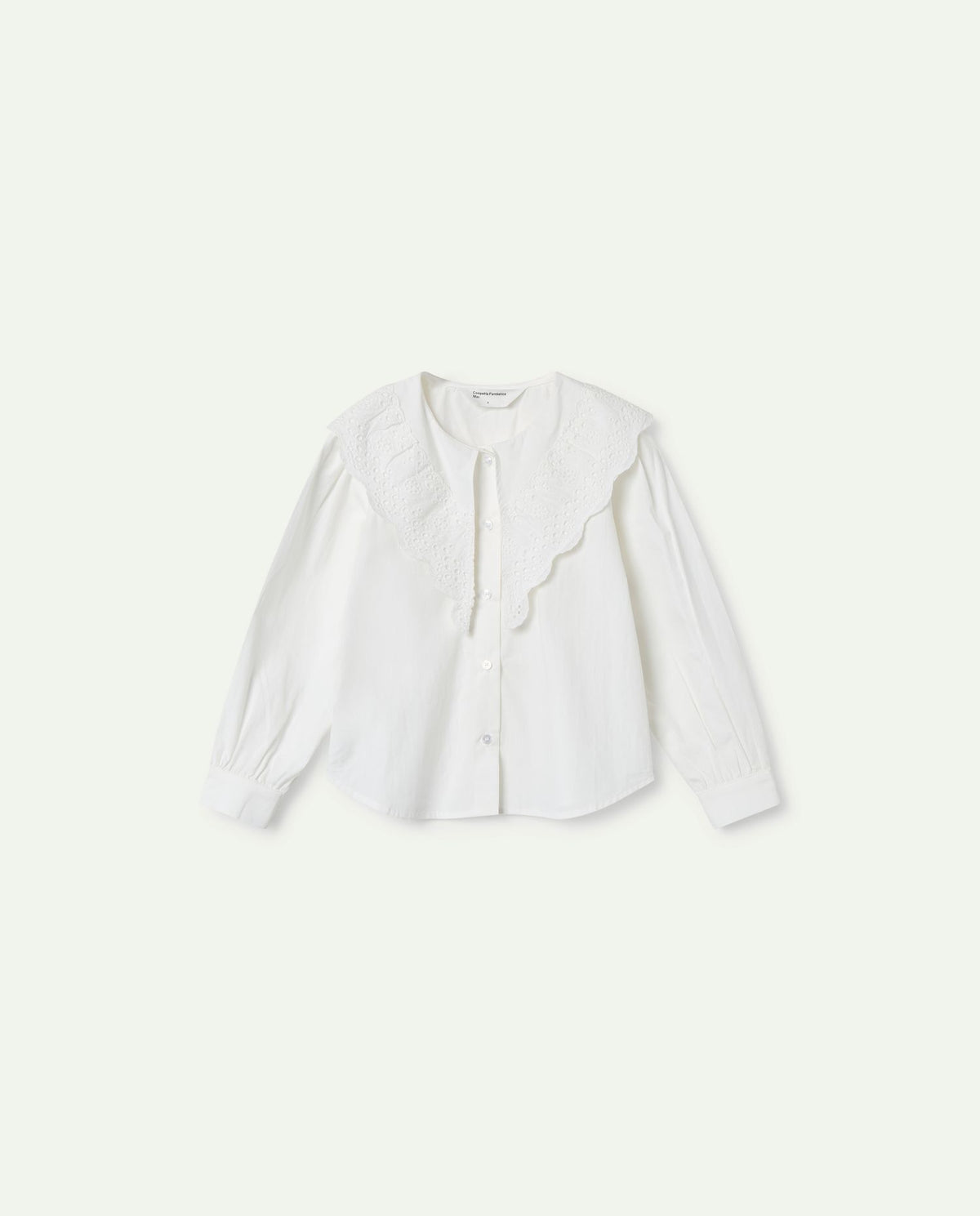 COMPANIA FANTASTICA MINI RUFFLE SHIRT