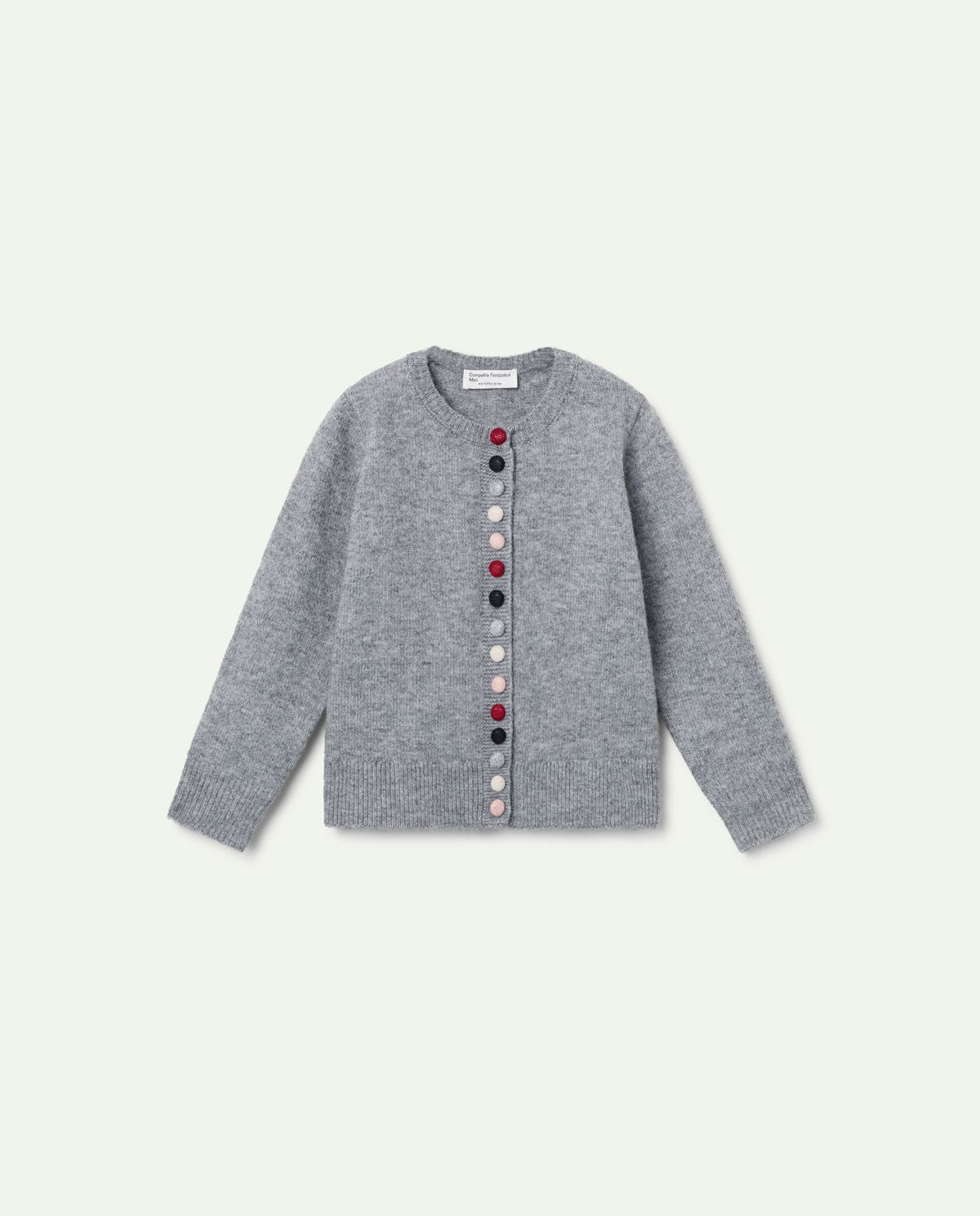 COMPANIA FANTASTICA MINI COLORED BUTTON CARDIGAN