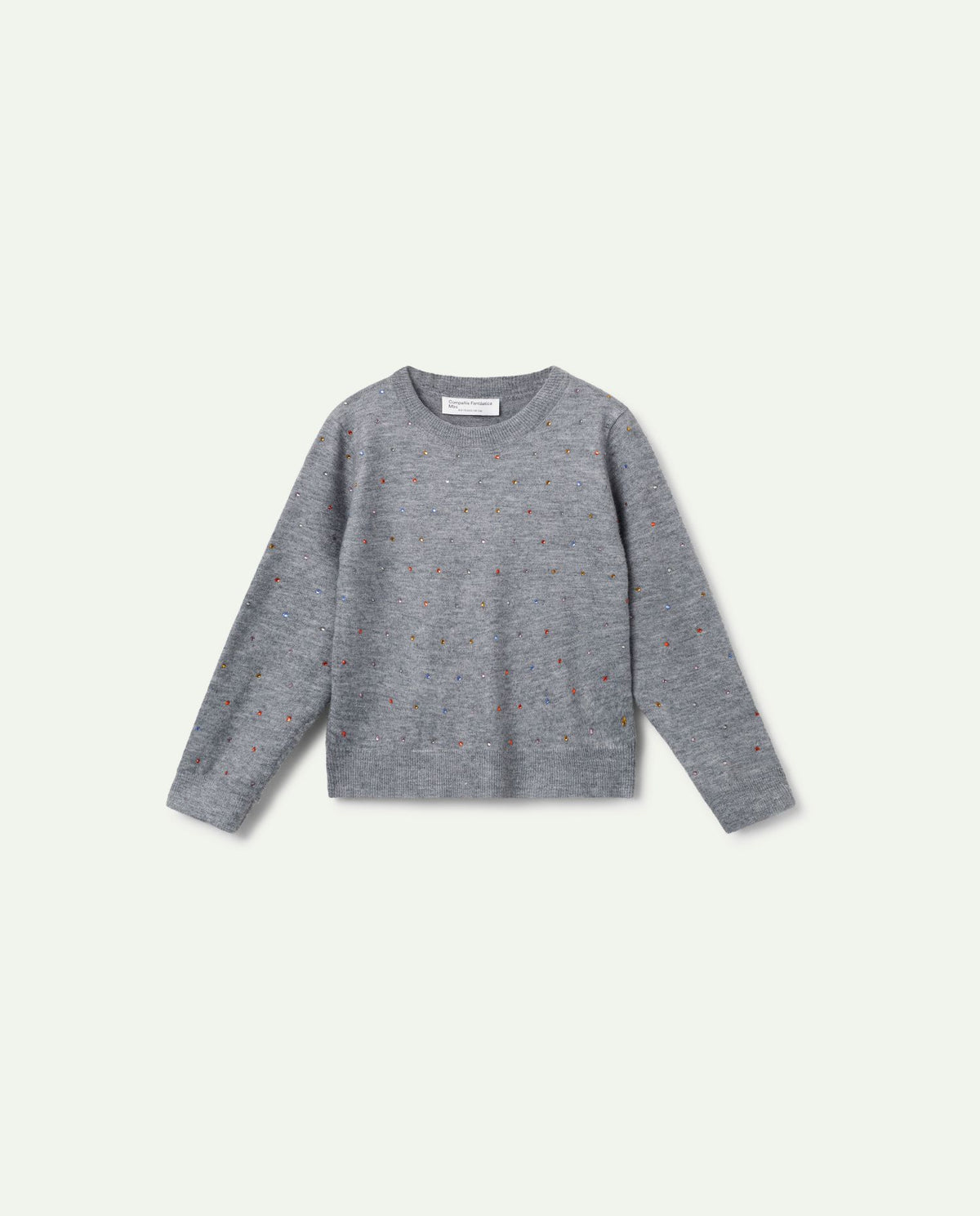 COMPANIA FANTASTICA MINI CREW SWEATER