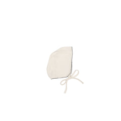 MINILABEL 2PC MINI EMBROIDERED TASSLE FOOTIE WITH BONNET SET