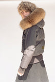 IBIS ODYSSEY TEEN NATURAL FUR BLOUSON BOMBER