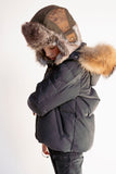 IBIS UPTOWN NATURAL FUR PUFFER