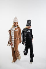 TWINSET OVAL T LOGO SCARF