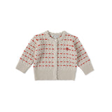 BENE BENE TYROL ARGYLE CARDIGAN