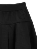 MONNALISA LOGO JERSEY SKIRT