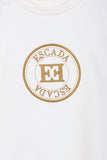 ESCADA LONG SLEEVE SWEATSHIRT WITH LOGO