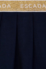 ESCADA WOOL PLEATED SKIRT