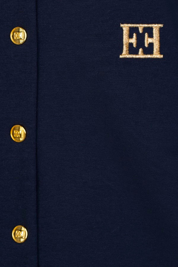 ESCADA LONG SLEEVE GOLD BUTTONS ESCADA CARDIGAN