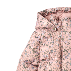 WHEAT ELI FLOWERS PUFFER JACKET