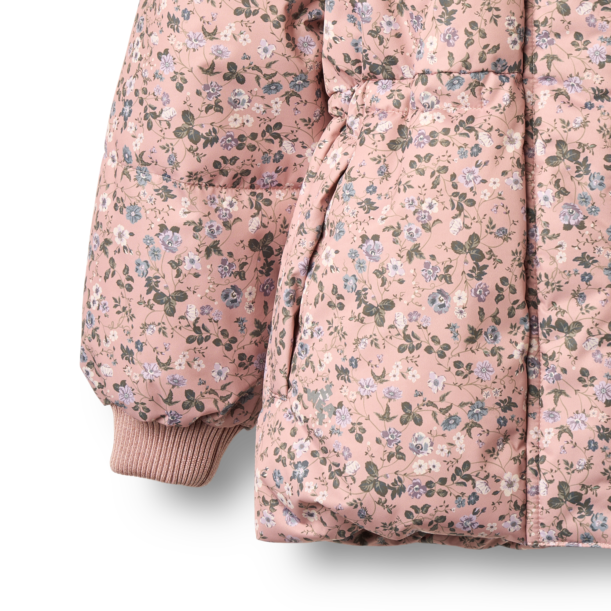 WHEAT ELI FLOWERS PUFFER JACKET