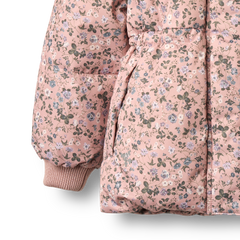 WHEAT ELI FLOWERS PUFFER JACKET
