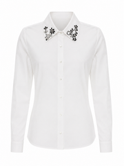 TEA COLLAR SHIRT