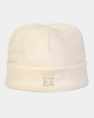 ESCADA 2PC GOLD BUTTON UP ESCADA SHEEP FUR JACKET WITH ESCADA LOGO HAT
