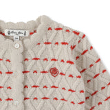 BENE BENE TYROL ARGYLE CARDIGAN