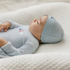 BUBANI 2PC BOAT COLLECTION FOOTIE WITH HAT SET